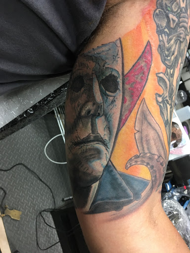 Find leg tattoo ideas for guys for your next unique tattoo in Cape Canaveral at Neo Ronin Dojo