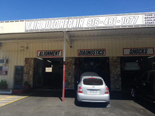 Auto Repair Shop «Fair Auto Repair and Tire», reviews and photos, 5934 Fair Oaks Blvd, Carmichael, CA 95608, USA