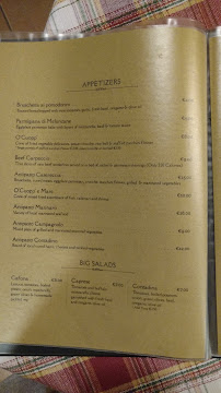 Ristorante La Casereccia à Forio menu