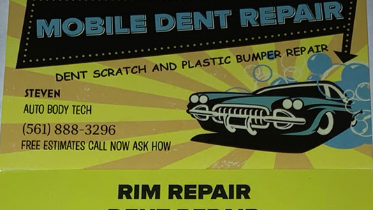 The Dent Man Of Boca-Mobile Dent Repair