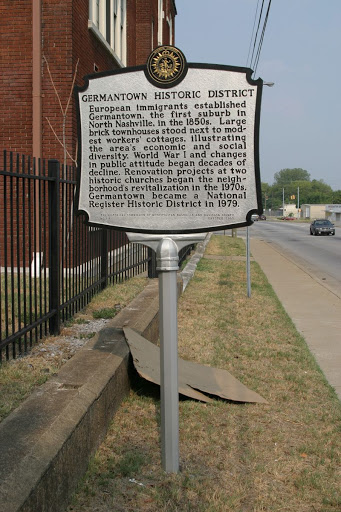 Historical Marker - Germantown Historic District, Nashville, TN 37208