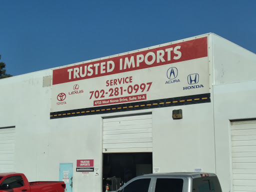 Mechanic «Trusted Imports Independent Toyota Lexus Auto Repair Shop», reviews and photos, 4755 Nevso Dr #16a, Las Vegas, NV 89103, USA