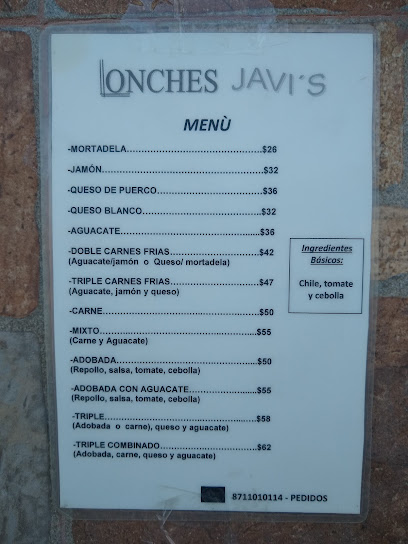 Lonches Javi's