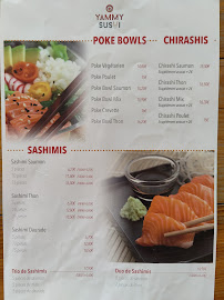 Menu du Yammy Sushi à Blagnac