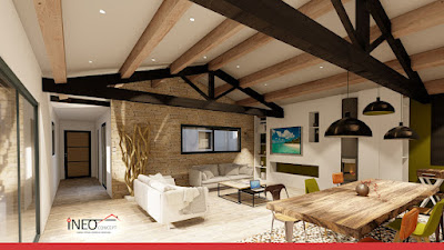 Ineo Concept - Architecte d'intérieur, permis de construire & aménagement à Perigny