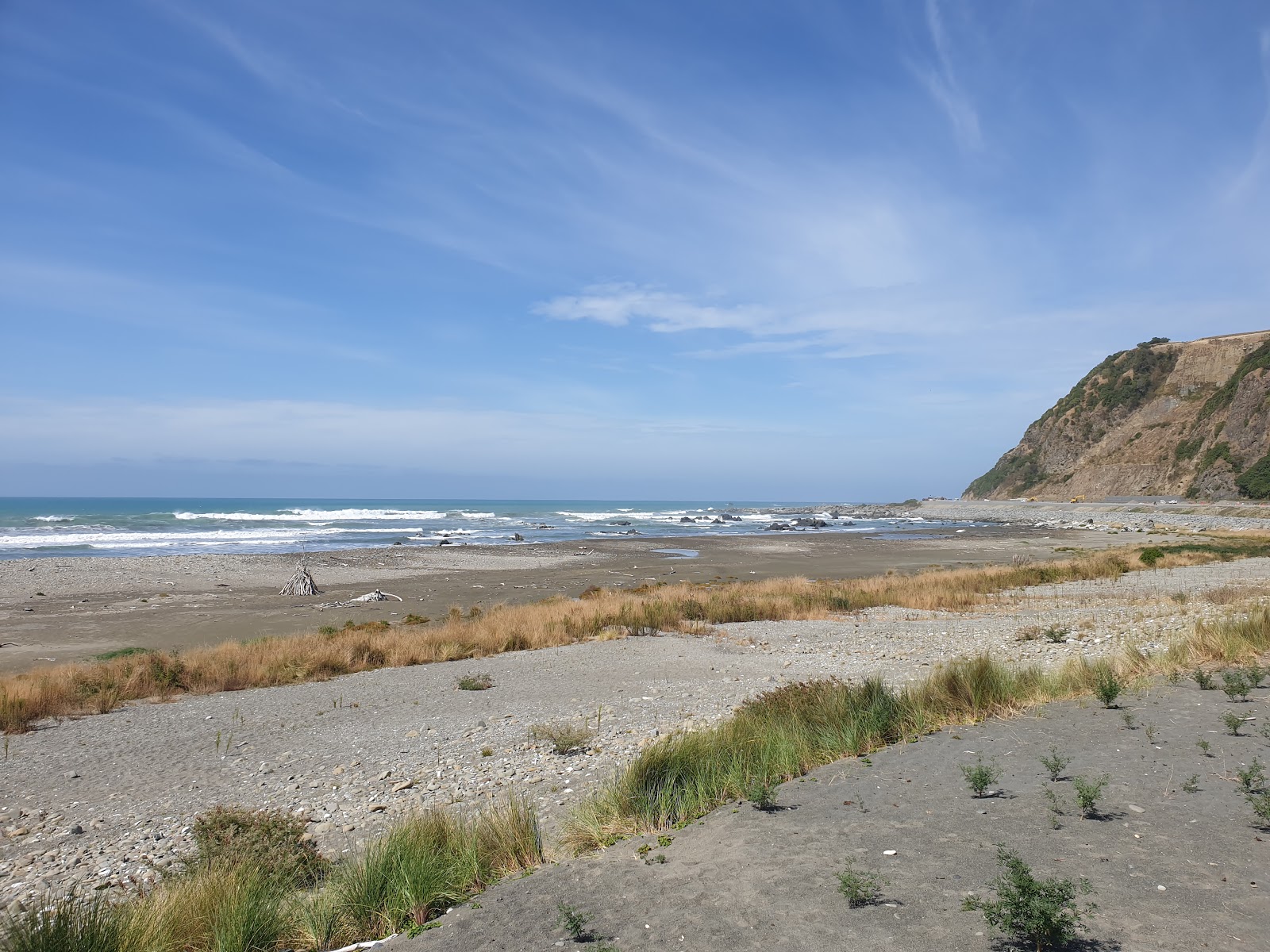 Foto av Okiwi Bay Beach bekvämlighetsområde