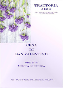 Menu / carte de Trattoria Aimo à Mondovì