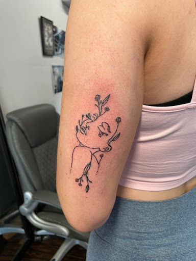 Explore calf tattoo ideas men, creative tattoo ideas in Nashua, available at Mayhem Ink Tattoo