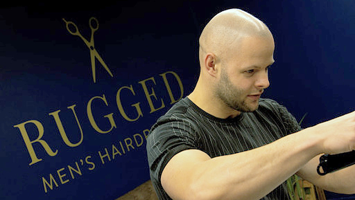 Rugged. -Men's hairdressing