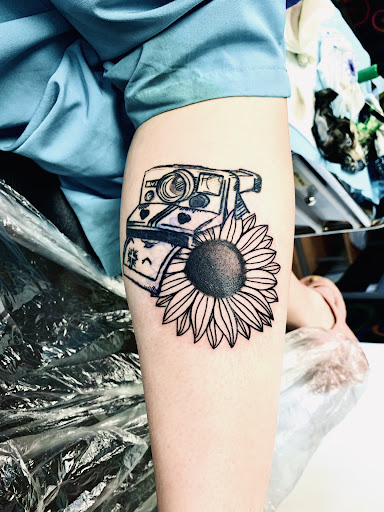 Explore male foot tattoo ideas, creative tattoo ideas in Lake City, available at Crooked Spines Tattoo Studio