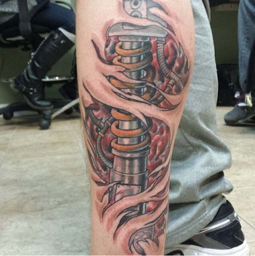 Explore paisley tattoo ideas, creative tattoo ideas in Staten Island, available at Ron & Daves Tattooing