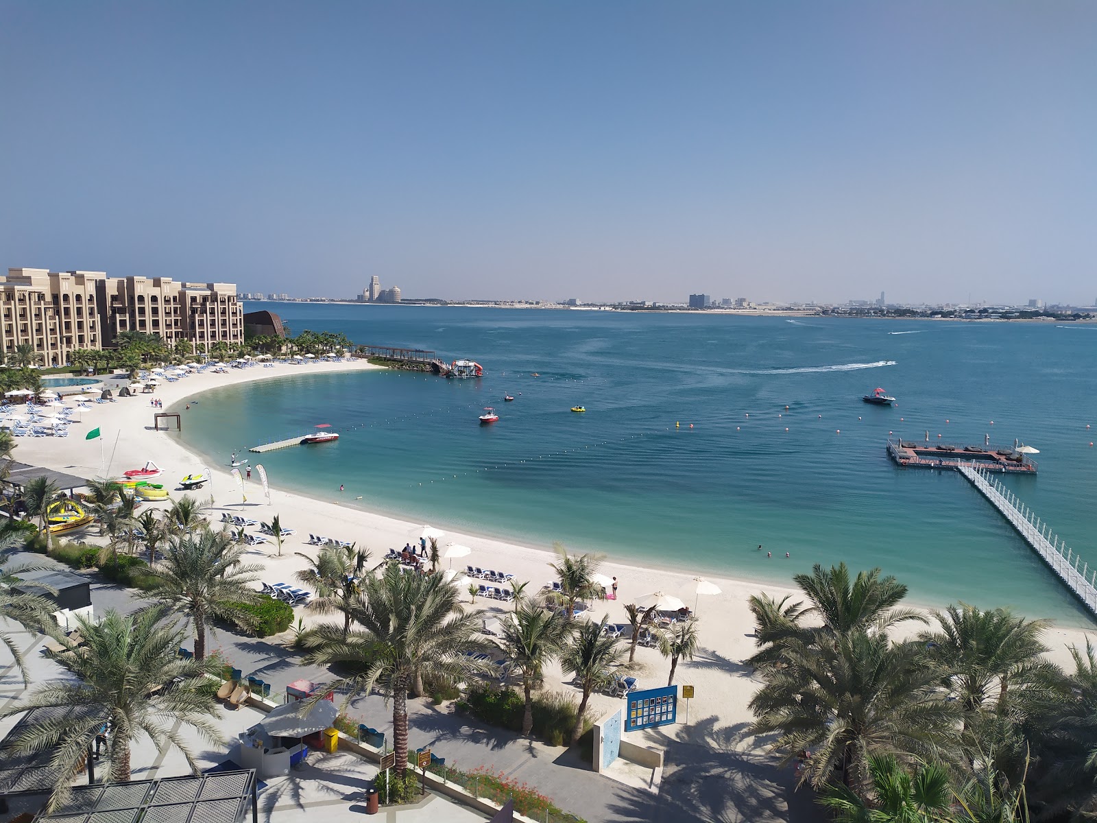 Photo of DoubleTree resort with turquoise pure water surface