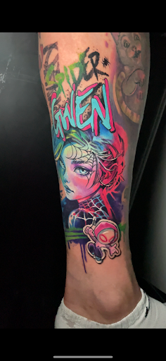 Explore monster hunter tattoo ideas, creative tattoo ideas in Colorado Springs, available at West Side Tattoo