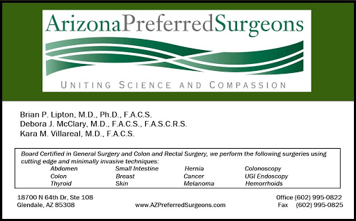 Arizona Preferred Surgeons/ Lipton Brian P MD