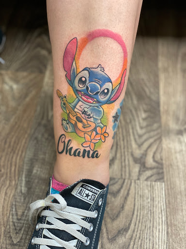 Find tattoo ideas between breast for your next unique tattoo in Chattanooga at Chattanooga Tattoo Company