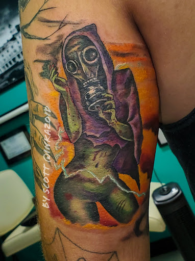 Explore tattoo ideas for behind the ear, creative tattoo ideas in Kingsport, available at Ink-a-zoid Tattoos & Piercings