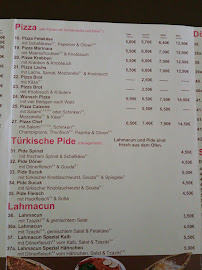 Güler's Pizza & Kebab à Hofgeismar menu
