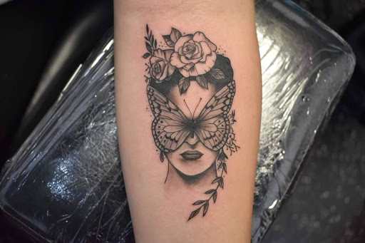Explore horror tattoo ideas simple, creative tattoo ideas in Denison, available at Calypso Tattoo