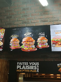Carte du Str'eat Burger Ginko à Bordeaux