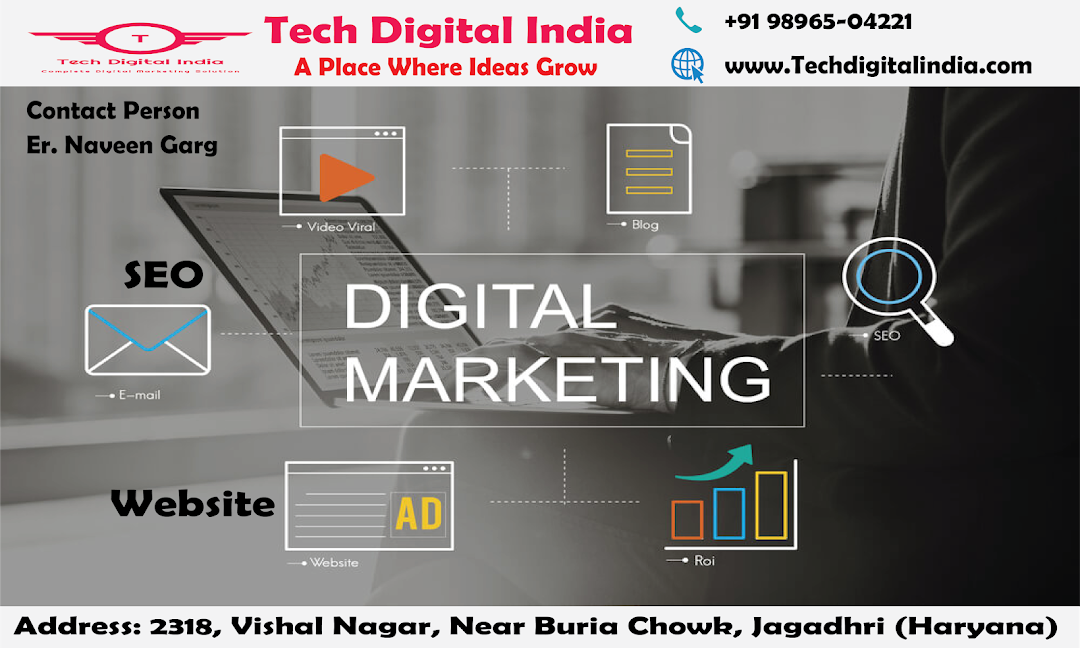 Tech Digital India-Best Digital Marketing Company - Agency In Yamuna Nagar