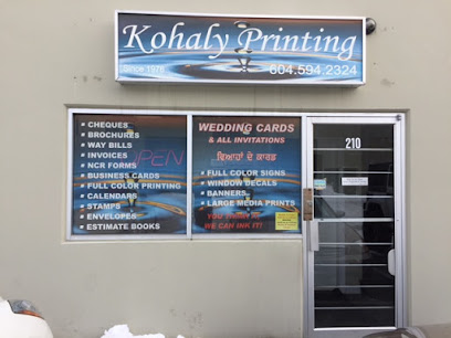 Kohaly Printing & Krisp Bindery