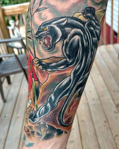 Find tattoo ideas stars for your next unique tattoo in Easley at Amber Island Tattoo