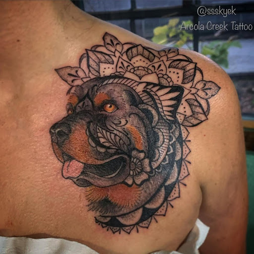 Find tattoo ideas ships for your next unique tattoo in Madison at Arcola Creek Tattoo