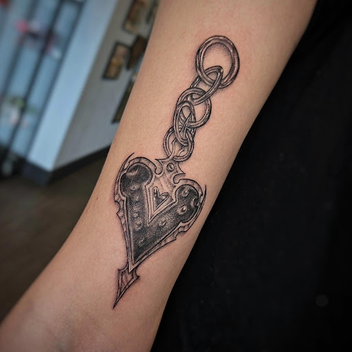 Explore bull skull tattoo ideas, creative tattoo ideas in Palm Harbor, available at Angry Owl Tattoo and Piercing