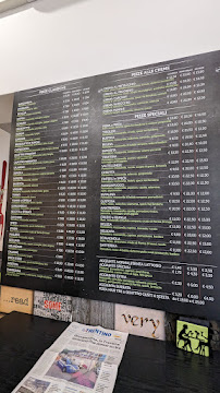 Menu / carte de Pizza e Pizza Trento à Trento