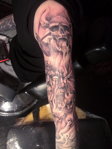 Explore star tattoo ideas for females, creative tattoo ideas in Roanoke, available at RailYard INK