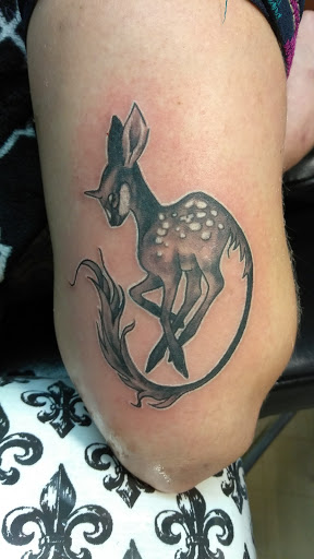 Explore landscape tattoo ideas, creative tattoo ideas in Bowling Green, available at Taboo Tattoos and Piercings