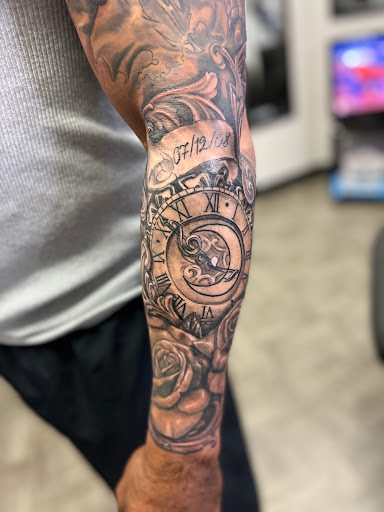 Explore 2 sons tattoo ideas, creative tattoo ideas in Abilene, available at Lino Ink Tattoo Studio