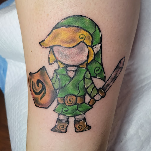 Explore be still and know tattoo ideas, creative tattoo ideas in Buffalo, available at Josh Does Tattoos