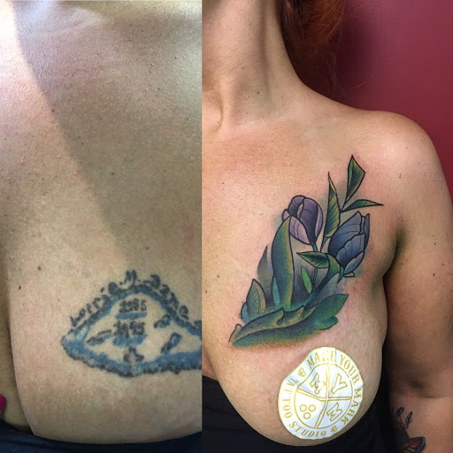 Explore kanji tattoo ideas, creative tattoo ideas in Albany, available at Make Your Mark Tattoo