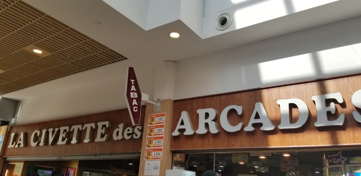 La Civette des Arcades à Noisy-le-Grand (Seine-Saint-Denis 93)