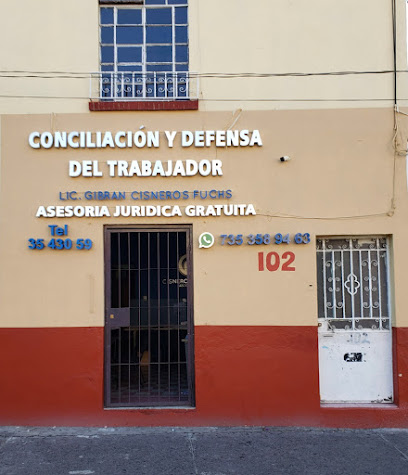 CDT Cisneros Fuchs y Asociados, S.C., 'Conciliación y Defensa del Trabajador'