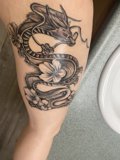 Explore jellyfish tattoo ideas, creative tattoo ideas in Getzville, available at Grit And Stone Tattoo