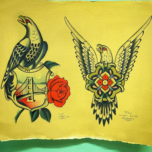 Tattoo Shop «Lucky Drive Tattoo Parlour», reviews and photos, 2228 4th St, San Rafael, CA 94901, USA