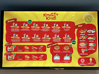 Menu du Krusty Krab à Taverna