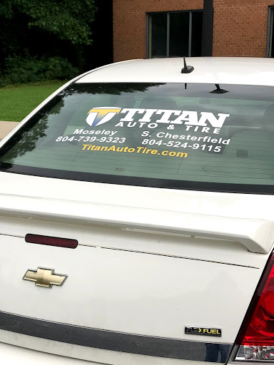 Auto Repair Shop «Titan Auto & Tire», reviews and photos, 17211 Hull Street Rd, Moseley, VA 23120, USA