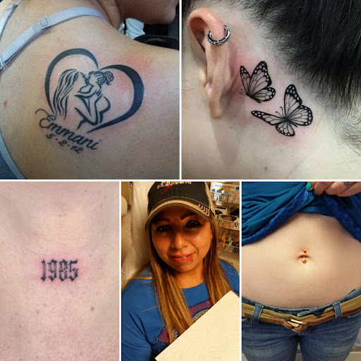 Explore space filler tattoo ideas, creative tattoo ideas in Elko, available at Tom Custom Tattoos and Body Piercing Studio