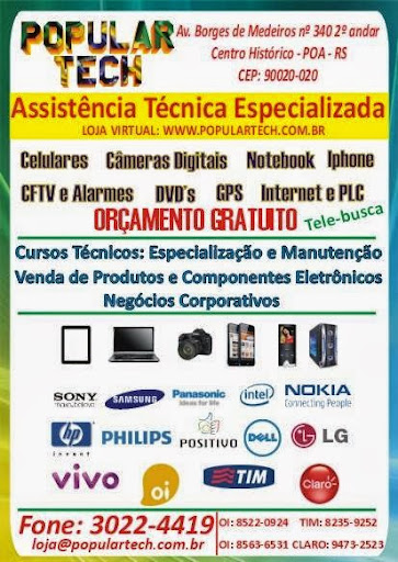 Logo da empresa - PopularTech