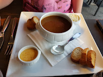 Soupe de potiron du Restaurant français La Baie des Moules à Cavalaire-sur-Mer - n°6