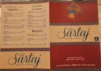 Restaurant indien Le Sartaj à Gap (la carte)