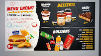 Restaurant Str’eat burger à Rouen (la carte)