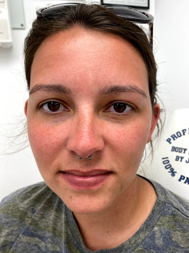 Explore great dane tattoo ideas, creative tattoo ideas in Myrtle Beach, available at Professional Body Piercing by Jackie