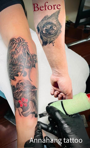 Explore confederate flag tattoo ideas, creative tattoo ideas in Garden Grove, available at Anna Hang Tattoo