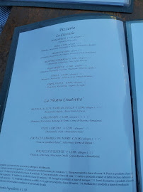 Menu / carte de Terranostra Trattoria Creativa Pizzeria à Olbia
