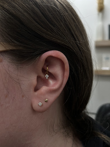 Explore small moon tattoo ideas, creative tattoo ideas in Providence, available at Adorned Studio