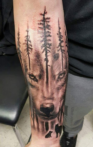 Explore psychology tattoo ideas, creative tattoo ideas in San Antonio, available at Firme Copias Tattoo Studio
